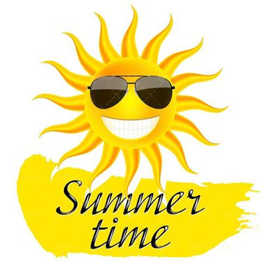 وکتور نقاشی خورشید وکتور تابستان وکتور نقاشی کودکانه