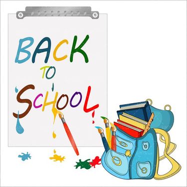 وکتور تخته رنگ نقاشی وکتور کوله پشتی