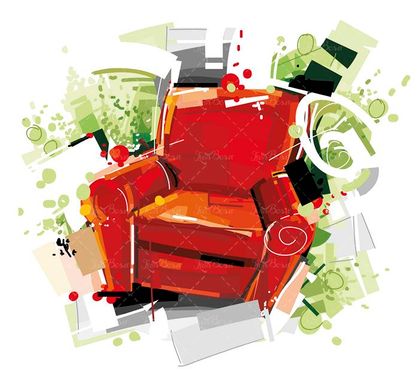 وکتور مبل راحتی وکتور مبلمان وکتور سرویس مبل