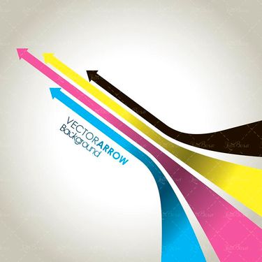 وکتور چهار رنگ اصلی چاپ وکتور CMYK وکتور گرافیک