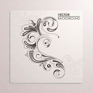 وکتور گل و بوته وکتور بک گراند گل وکتور بکگراند گل  و بوته 07