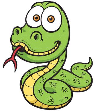 وکتور مار وکتور نقاشی بچگانه وکتور رنگ آمیزی