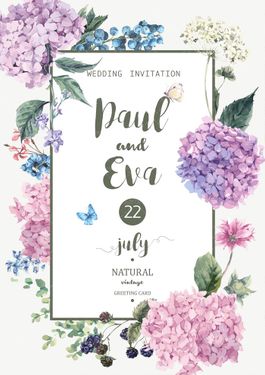 وکتور کارت عروسی وکتور کارت دعوت وکتور حاشیه گل 88