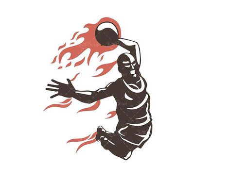 وکتور ورزشکار وکتور بسکتبال وکتور مرد ورزشکار3