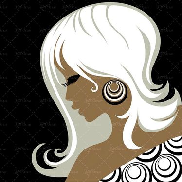 وکتور  آرایش صورت وکتور سالن زیبایی وکتور میکاپ صورت 89