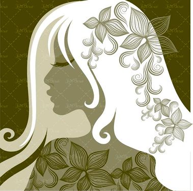 وکتور  آرایش صورت وکتور سالن زیبایی وکتور میکاپ صورت 95