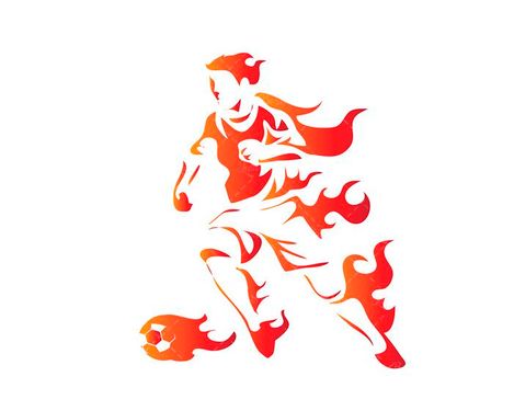 وکتور ورزش فوتبال وکتور فوتبالیست وکتور توپ فوتبال7