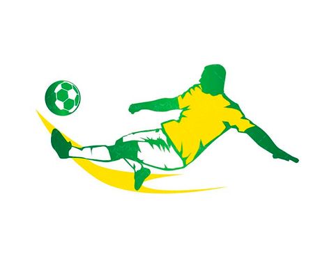 وکتور ورزش فوتبال وکتور فوتبالیست وکتور توپ فوتبال10