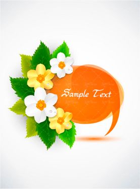 وکتور لیبل وکتور برچسب  وکتور لیبل گرافیکی وکتور گل 3