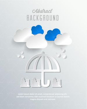 وکتور  ابر رنگی وکتور ابر وکتور ابر سه بعدی وکتور قطره باران