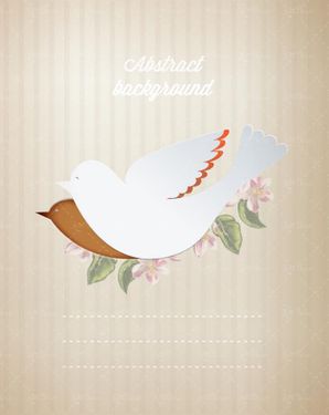 وکتور  پرنده وکتور کبوتر وکتور بک گراند گرافیکی4
