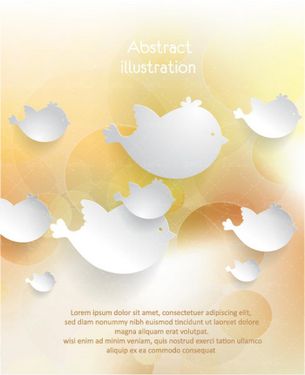 وکتور  پرنده  وکتور گنجشک وکتور بک گراند رنگی