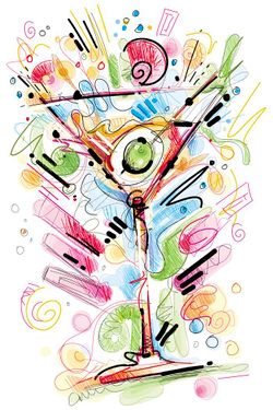 وکتور کافی شاپ وکتور آبمیوه وکتور گلاسه وکتور آب میوه