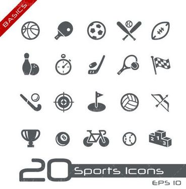 وکتور لوازم ورزشی