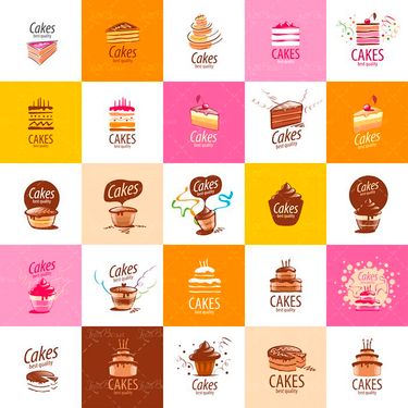 وکتور شیرینی فروشی وکتور قنادی وکتور شیرینی خامه ای3