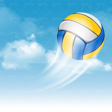 وکتور توپ والیبال وکتور لوازم ورزشی وکتور توپ ورزشی2