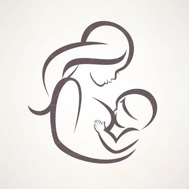 وکتور زنان و نازایی وکتور زن باردار وکتور مادر و نوزاد 9