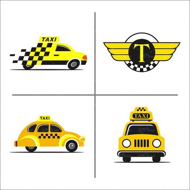 وکتور بروشو تاکسی کتور آرم تاکسی تلفنی وکتور تاکسی زرد5