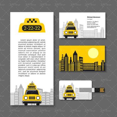 وکتور تاکسی کتور آرم تاکسی تلفنی وکتور تاکسی زرد7