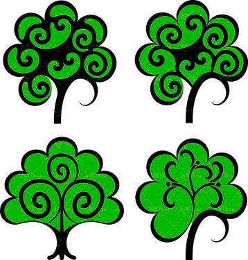 وکتور  درخت سبز وکتور لوگو درخت وکتور درخت تابستان