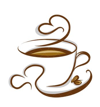 وکتور دانه های قهوه وکتور فنجان قهوه وکتور کافی شاپ3