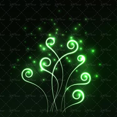 وکتور موج نور وکتور نور سبز وکتور نور رنگی