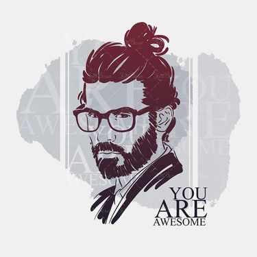 وکتور آرایشگاه مردانه وکتور موی مردانه وکتور موکده1