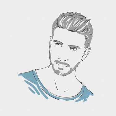 وکتور آرایشگاه مردانه وکتور مدل موی مردانه وکتور پیرایش 1