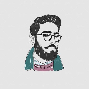 وکتور مدل موی مردانه وکتور ریش مردانه وکتور پیرایش