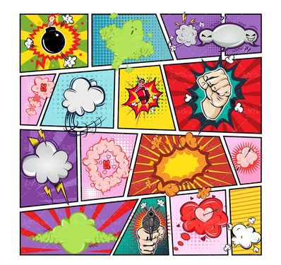 وکتور دود انفجار وکتور ابر وکتور مواد منفجره وکتور رعد و برق22