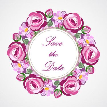 وکتور قاب گل وکتور کادر گل وکتور گل و بوته وکتور قاب دایره