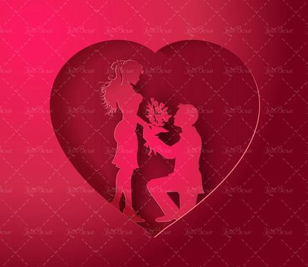 وکتور قلب وکتور عشق وکتور love وکتور درخواست ازدواج1