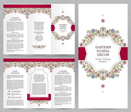 وکتور حاشیه گل وکتور کادر گل وکتور قاب گل 17