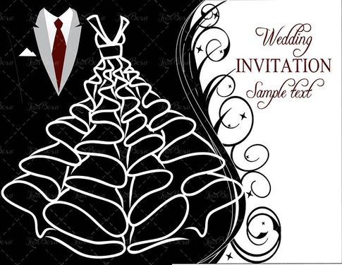 وکتور  کروات وکتور کت و شلوار وکتور کارت دعوت