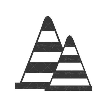 وکتور کله قندی وکتور تجهیزات راهنمایی و رانندگی