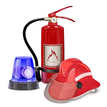 وکتور تجهیزات آتش نشانی وکتور کلاه ایمنی آتش نشانی