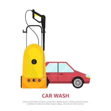 وکتور  کارواش وکتور دستگاه شست و شوی خودرو