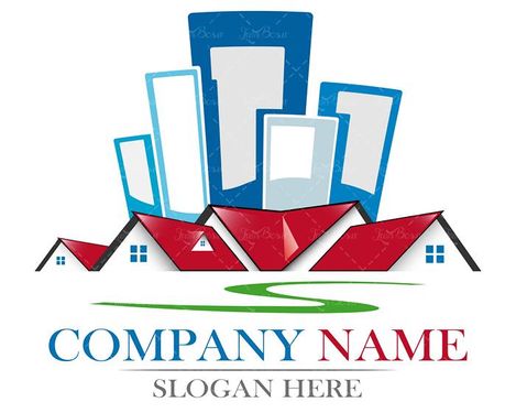 وکتور آپارتمان وکتور خانه وکتور لوگو خانه وکتور مشاور املاک