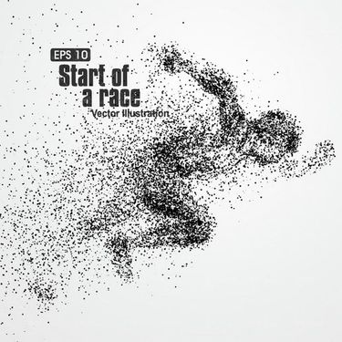 وکتور ورزشکار وکتور دونده وکتور دو و میدانی 8