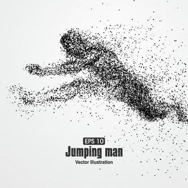 وکتور ورزشکار وکتور پرش با مانع وکتور ورش دومیدانی