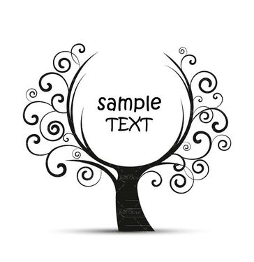 وکتور درخت وکتور کادر گل وکتور حاشیه گل