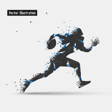 وکتور ورزش وکتور هندبال وکتور بازیکن هندبال