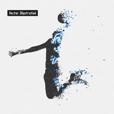 وکتور ورزشکار وکتور هندبال وکتور ورزش سالنی