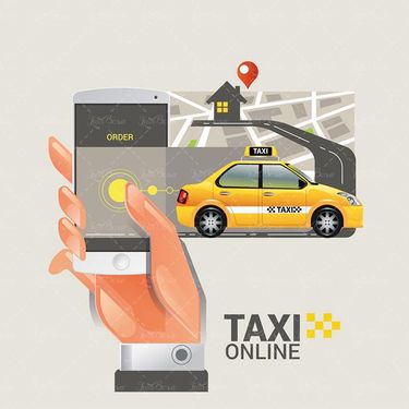 وکتور تاکسی تلفنی وکتور آژانس وکتور تاکسی زرد 24