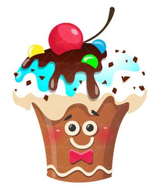 وکتور شیرینی خامه ای وکتور کیک خامه ای وکتور شیرینی پزی1