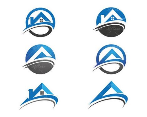 وکتور لوگو خانه وکتور لوگو مشاور املاک وکتور بنگاه مسکن