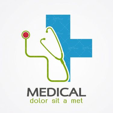 وکتور لوگو پزشکی وکتور گوشی پزشکی وکتور آرم پزشکی