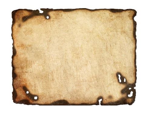 وکتور نامه پوستین قدیمی وکتور نامه نیم سوخته