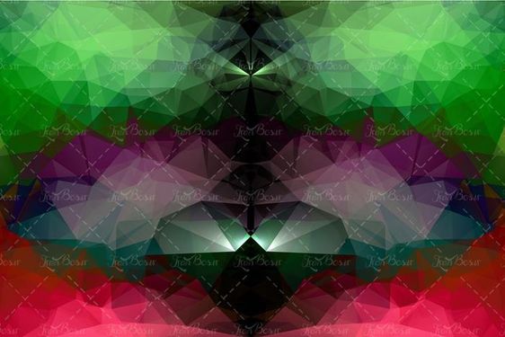 وکتور بک گراند سه بعدی گرافیکی طرح الماس 2