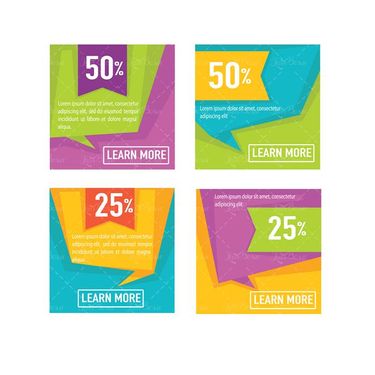 وکتور لیبل سه بعدی  وکتور برچسب گرافیکی